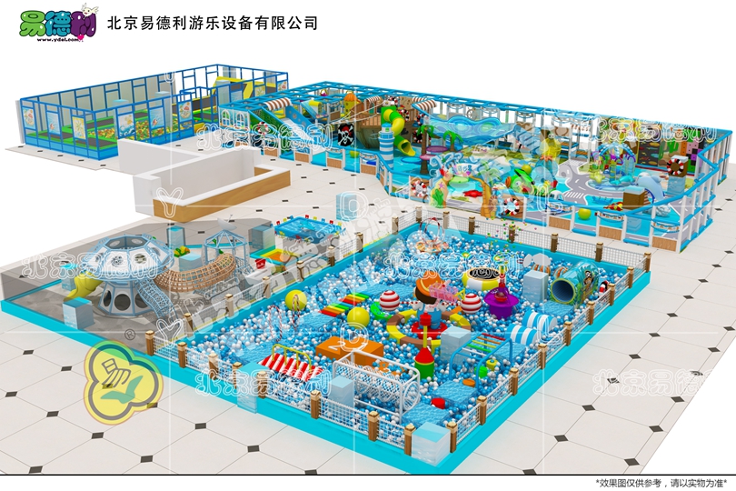 安徽阜陽海洋係（xì）列淘氣堡設備