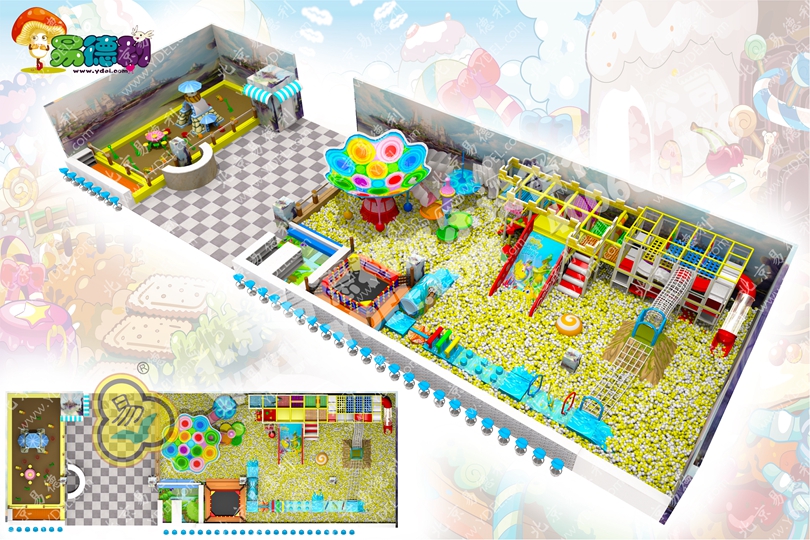 城堡主題淘氣堡遊樂設備