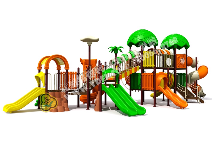 戶（hù）外兒童模（mó）具滑滑梯三（sān）