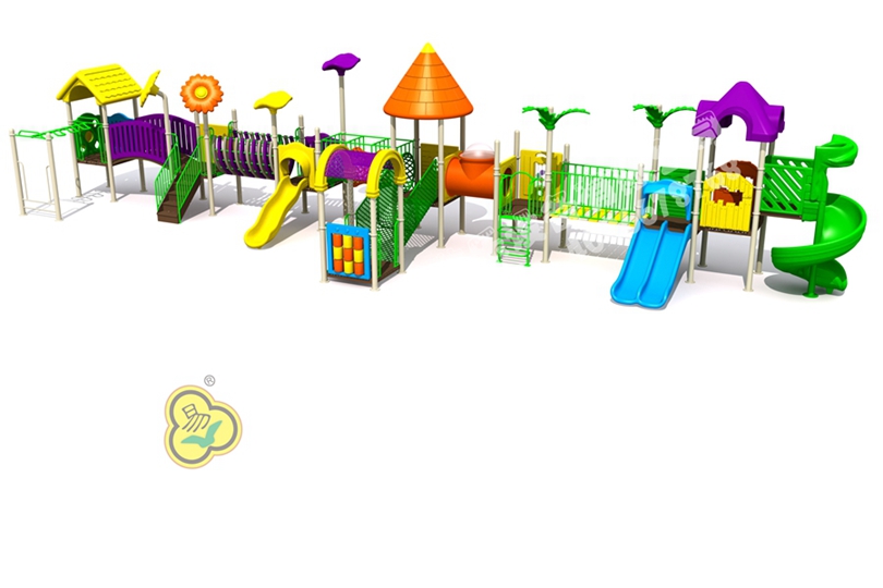 戶外兒（ér）童滑滑（huá）梯設備九