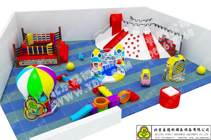 小型冰雪城堡（bǎo）淘氣堡設（shè）備