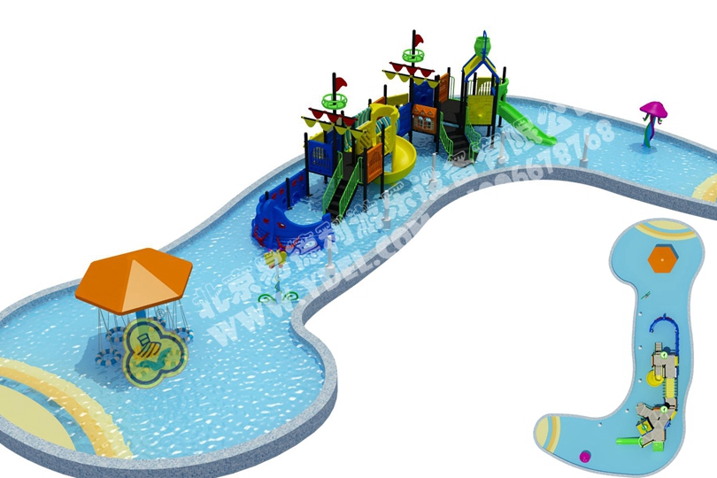 室內水上樂園遊樂場滑梯九