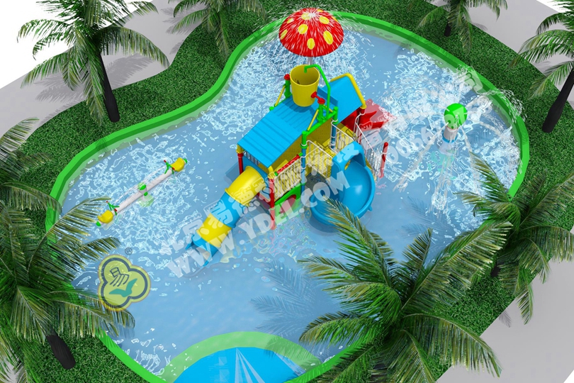 室內水上樂園遊樂場滑梯七