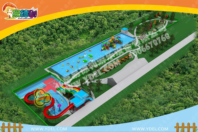 兒（ér）童戶外水滑梯設備