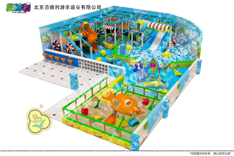 甘肅玉門海洋係列淘氣堡設備