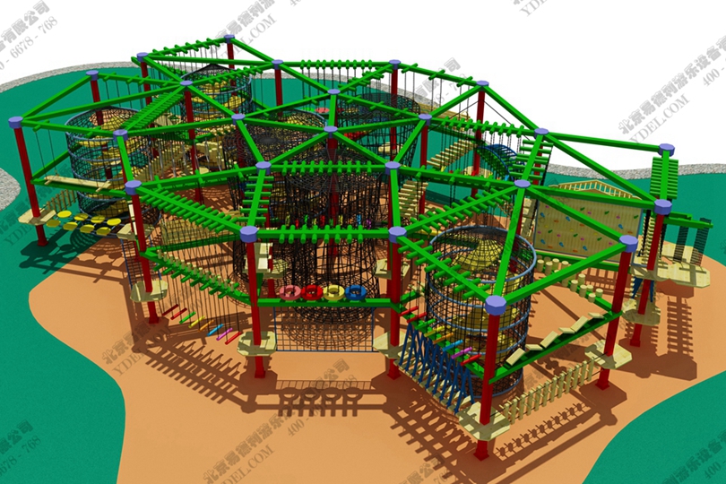 機械風兒童戶（hù）外兒童拓展設備