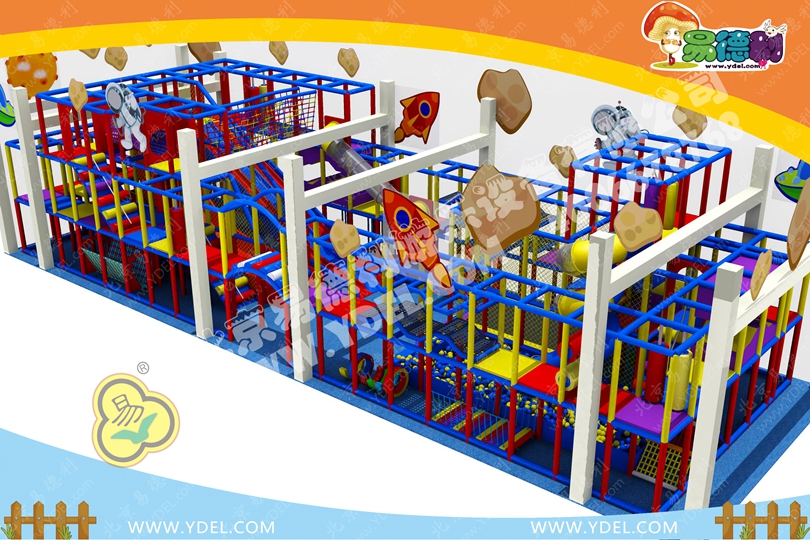航天主題淘氣堡設備（bèi）