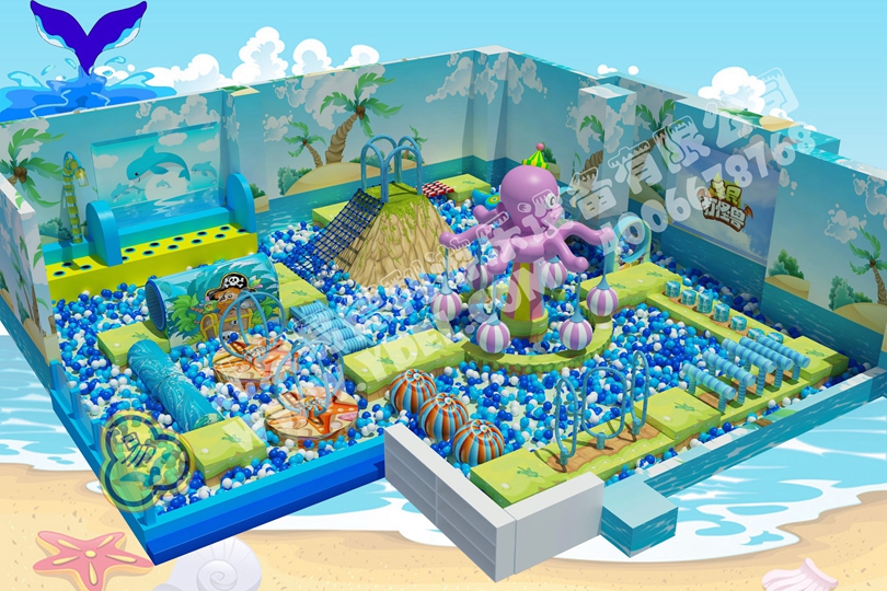 陝西延安海洋主題淘氣（qì）堡（bǎo）