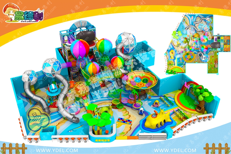 定製城堡主題淘氣堡