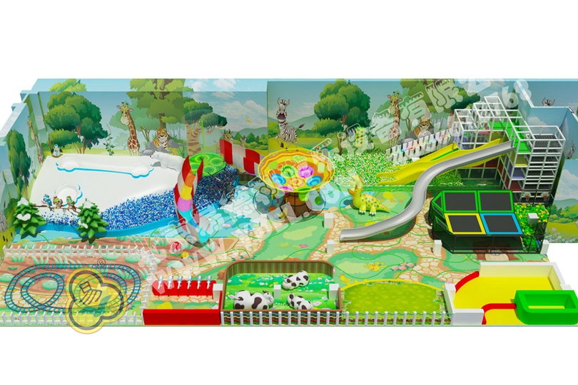 室內兒童冰雪（xuě）淘（táo）氣堡設備