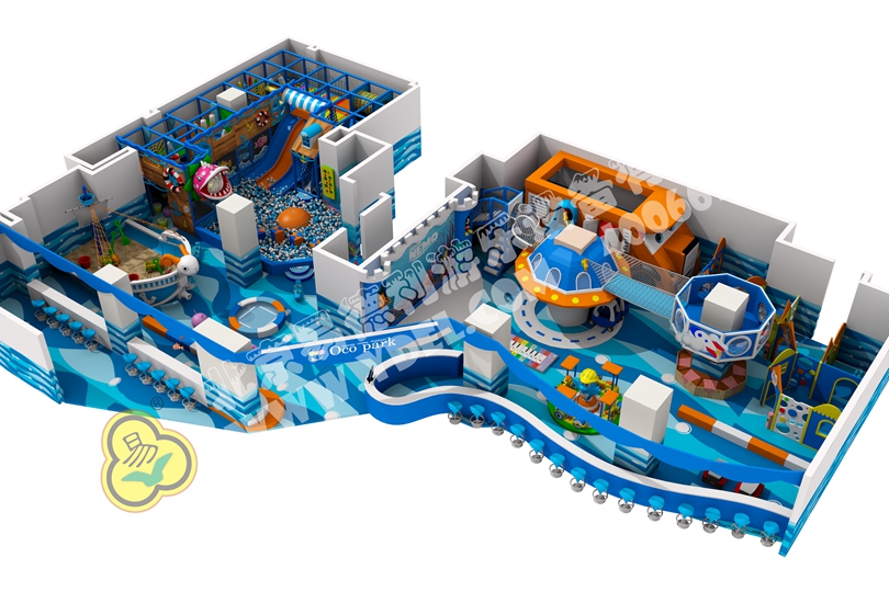 兒童太空係列淘氣堡設備