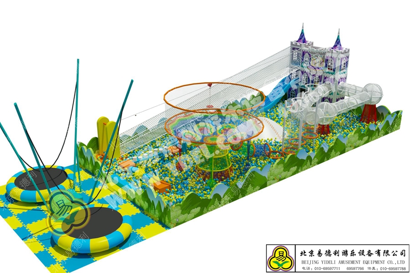 室內城堡主題淘氣（qì）堡（bǎo）設備