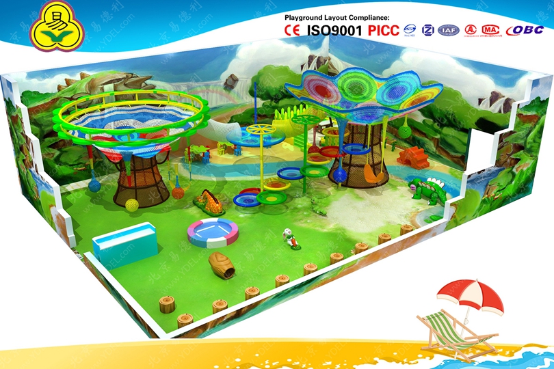 網（wǎng）繩主題兒童樂園