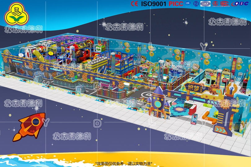 航天城係列（liè）淘氣堡設備