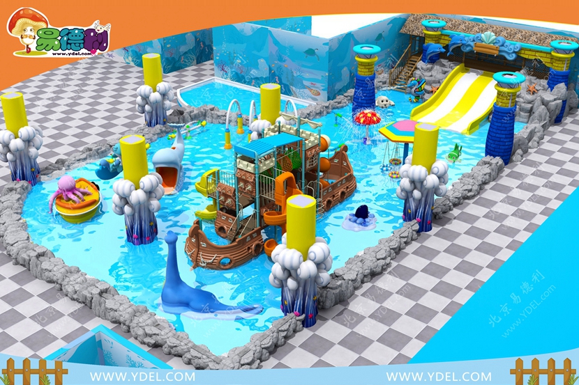 兒童水上樂（lè）園海盜船水滑（huá）梯設（shè）備