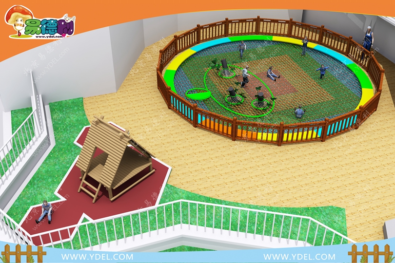 幼兒園網繩拓展遊樂設備