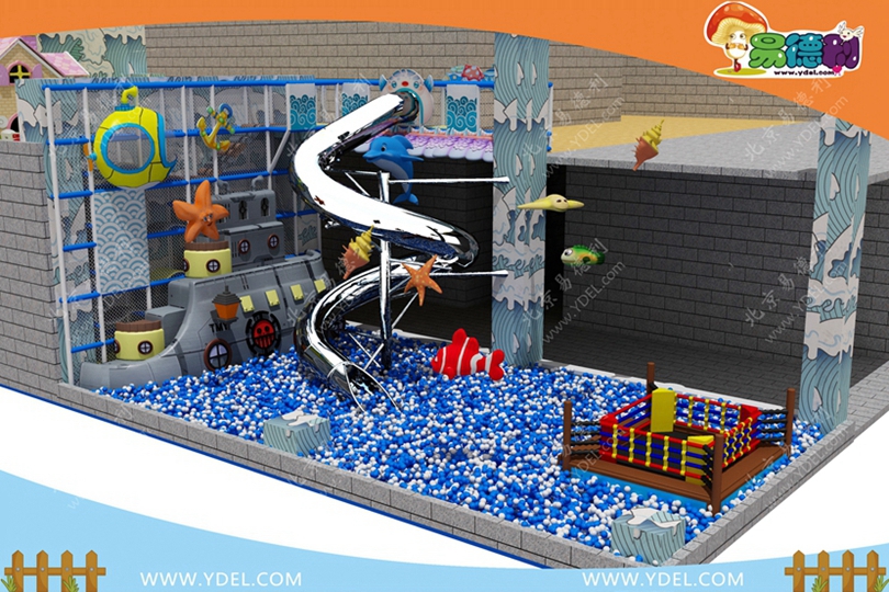 兒童不鏽鋼逃生滑梯設（shè）備一