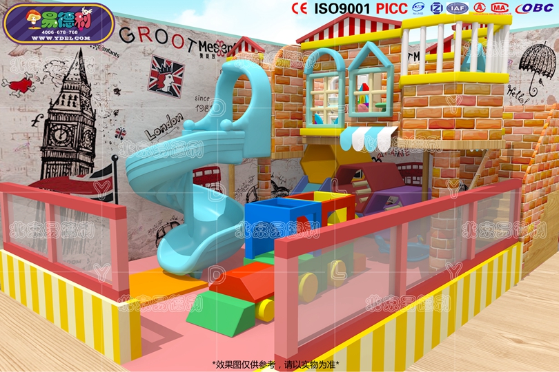 微型室內淘氣堡設備4