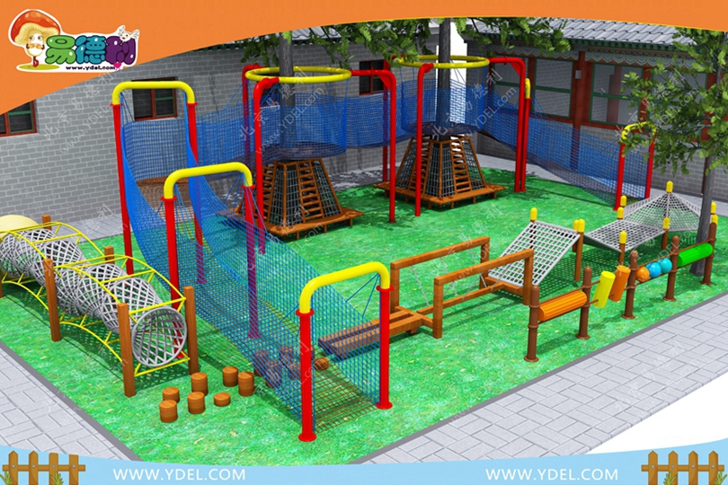 幼兒（ér）園戶外（wài）網繩樂園拓展設備