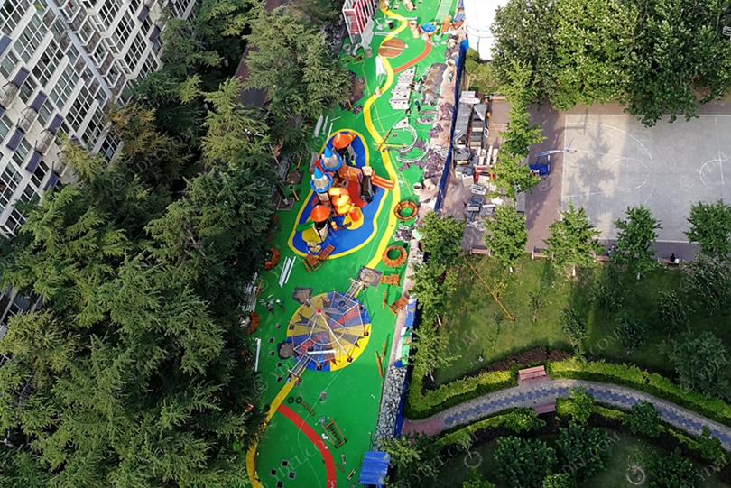 居民區兒童（tóng）戶外遊樂設（shè）備