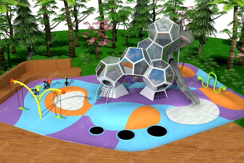 戶外兒童遊樂園非標定製遊樂設備