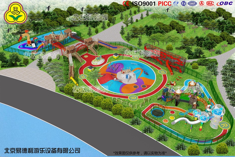 城市公園（yuán）遊樂設備整體規劃