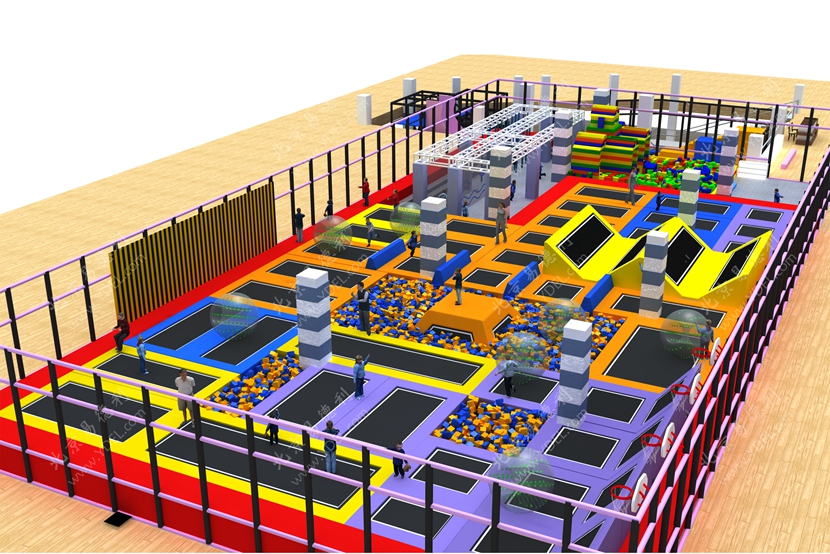 兒童室內蹦床公園（yuán）