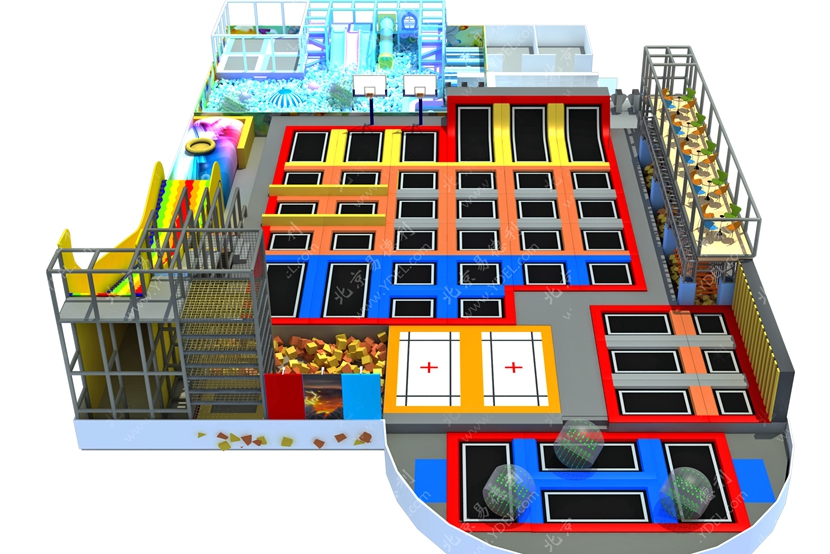 網紅蹦床館（guǎn）