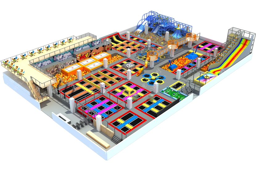 多功（gōng）能蹦床主題公園