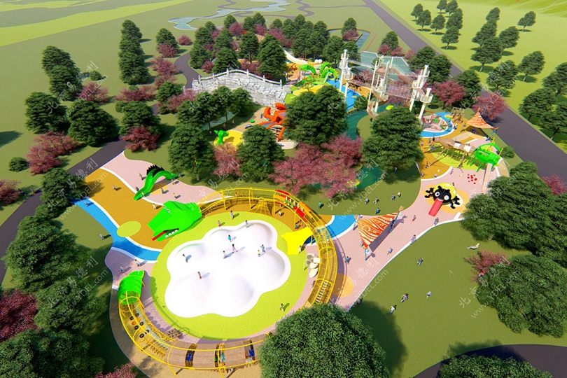 戶外兒（ér）童遊樂場整體規劃