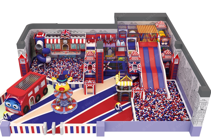 英倫主（zhǔ）題兒童樂園設備